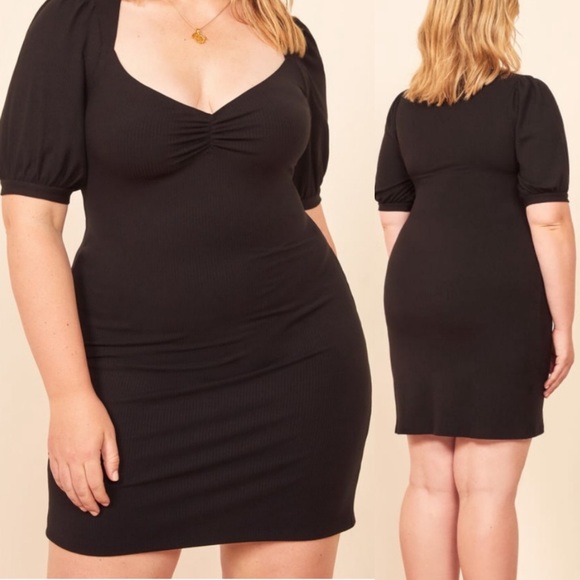 Reformation Natty Mini Dress Plus Size 2X - Picture 3 of 8